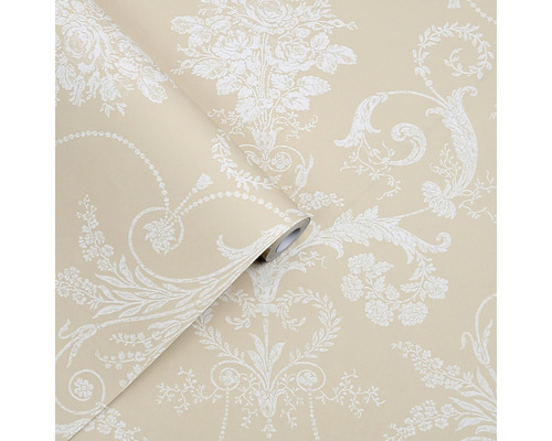 Rol behang met bloemmotief