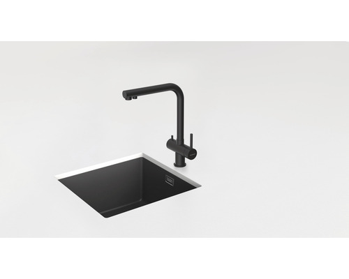 Keukenspoelbak met kraan