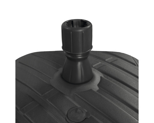 Parasolvoet van kunststof