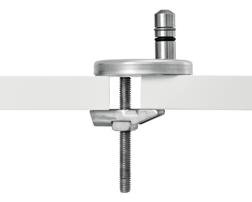 Metalen bevestigingsklem voor werkbladen