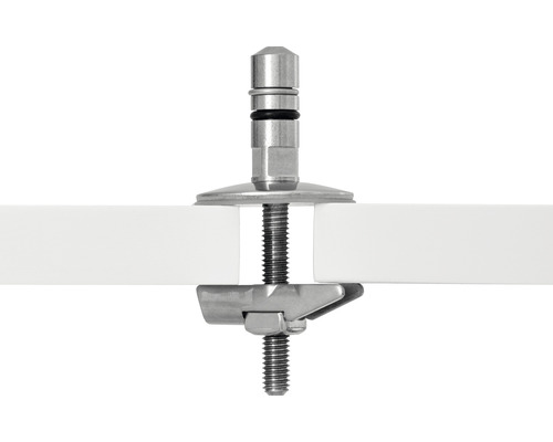 Bevestigingselement met schroefdraad en beugel