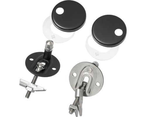 Bevestigingsset voor wastafel inclusief rozetten