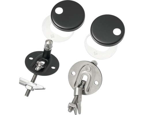 Bevestigingsset voor toiletbrillen