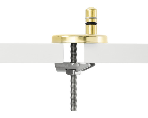 Metalen bevestigingsklem voor het bevestigen van een werkstuk