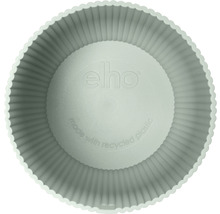 Elho logo op bloempot van gerecycled plastic