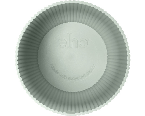 Elho logo op bloempot van gerecycled plastic