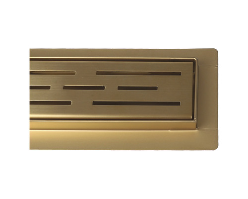 Roestvrijstalen douchegoot met sleufdesign