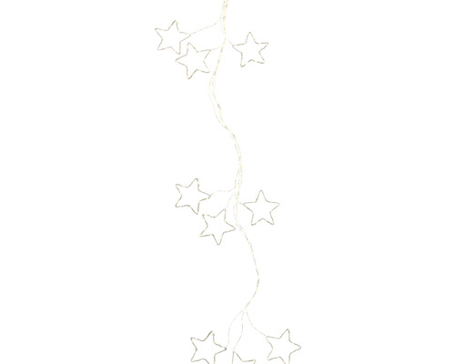 Lichtsnoer met sterrenmotieven voor decoratieve verlichting