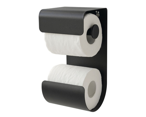 Toiletpapierhouder voor twee rollen voor wandmontage