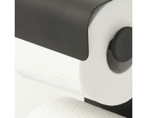 Toiletpapierhouder met rol toiletpapier