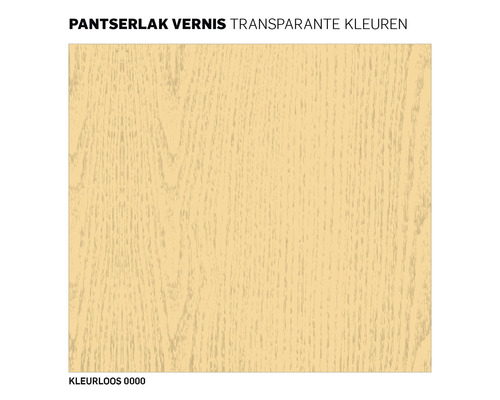 Pantserlak vernis, transparant