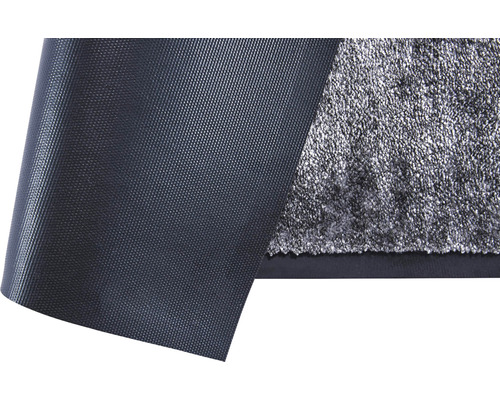Deurmat met textieloppervlak en rubberen onderkant