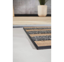 MD ENTREE Deurmat rubber/kunststof Woodland Oak 46x76 cm