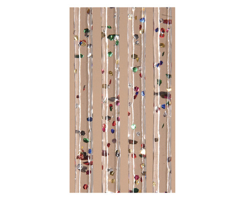 Decoratieve regenboog confetti swirl