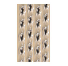 DEGOR Deurgordijn kunststof Milan zwart 100x230 cm