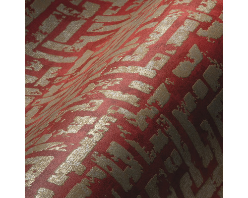 Close-up van een behang met patroon