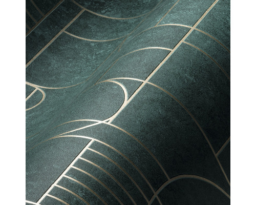 Behang met geometrisch patroon