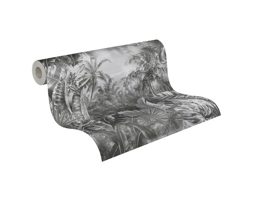 Behangrol met jungle-motief