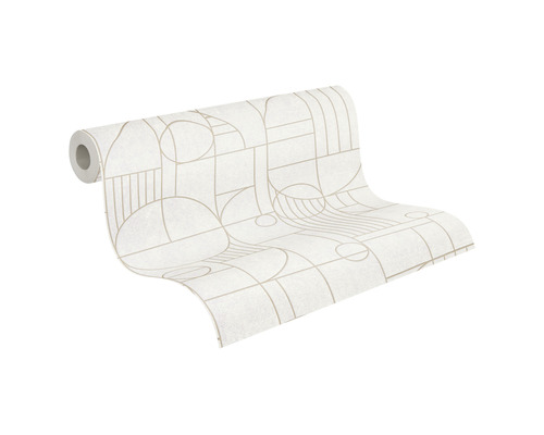 Behangrol met geometrisch patroon