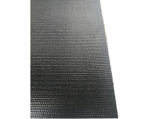 Close-up van een zwarte geweven folie