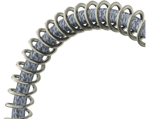 Doucheslang met spiraalveer