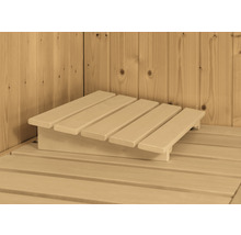 Sauna voetenbank van hout