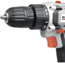 Close-up van een accuschroevendraaier