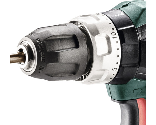 Gedetailleerde weergave van de boorkop van een boormachine