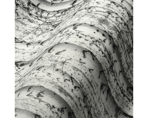 Decoratieve stof met berkenmotief