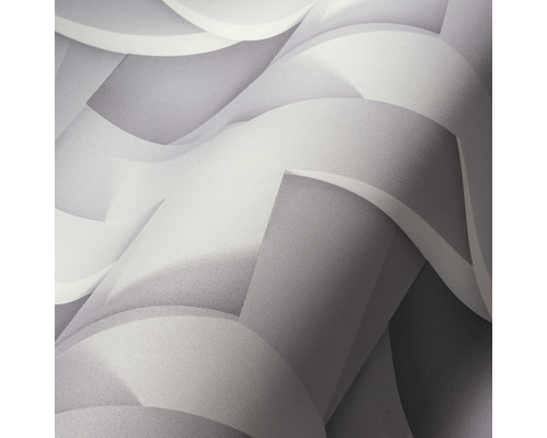 Behang met abstract golvend patroon