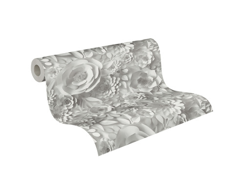 Rol behang met bloemmotief