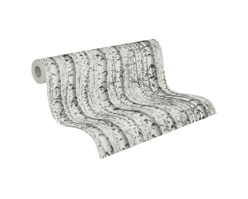 Behangrol met berkenmotief voor wanddecoratie