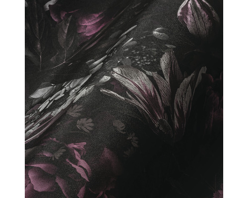 Behang met bloemmotief