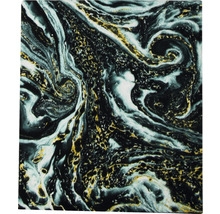 Decoratieve plaat met abstract marmerpatroon