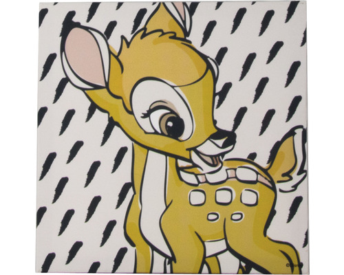Bambi canvas schilderij