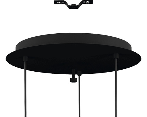 Plafondlamp montage met plafondbeugel