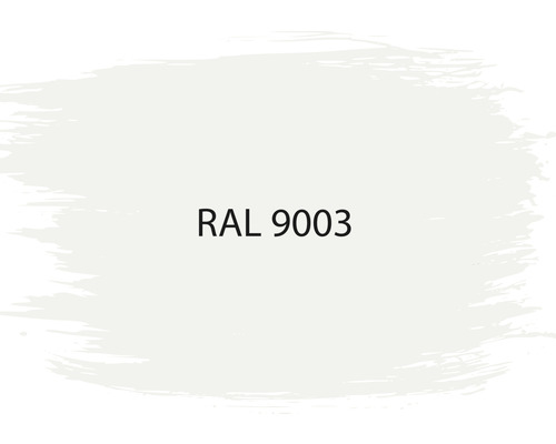RAL 9003 verf