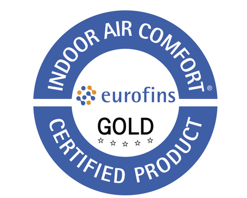 Eurofins Indoor Air Comfort Gold certificaat