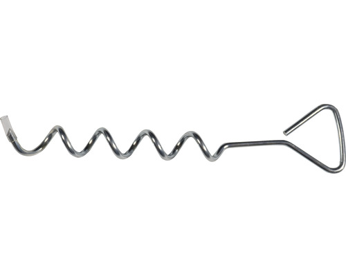 Metalen grondpen met draaigreep