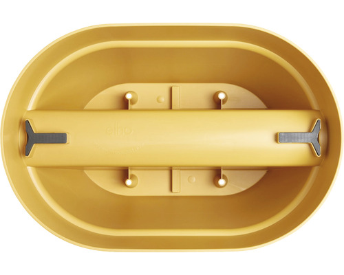 Kunststof plantenbak van bovenaf