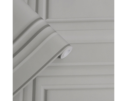 Rol behang met lambrisering ontwerp