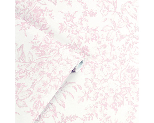 Behangrol met bloemmotief