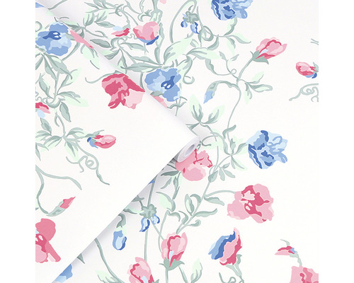 Behangrol met bloemmotief