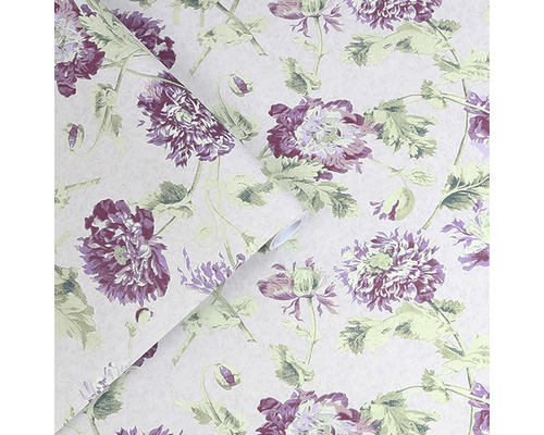 Rol behang met bloemmotief