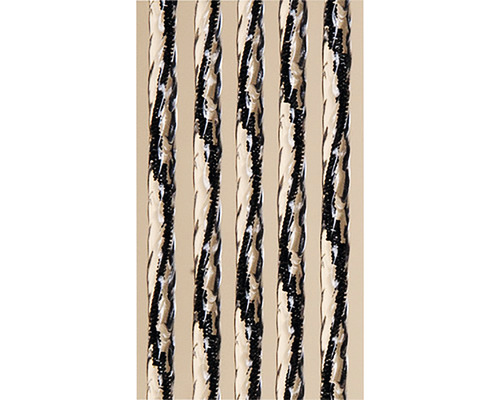 Detailopname van een gedraaide textielkabel