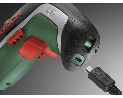 Accuboormachine met USB-oplaadkabel