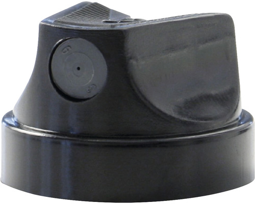 Zwarte sproeikop voor verfspuitbussen