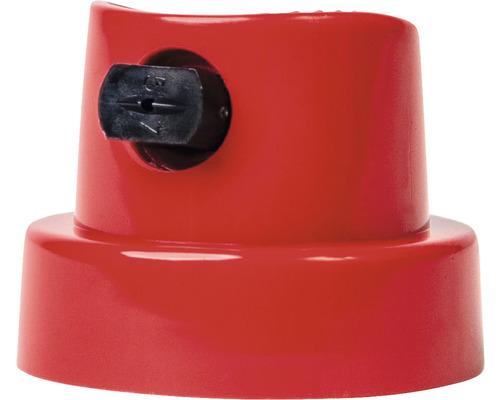 Rode sproeikop voor verfspuitbussen