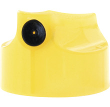 Gele spuitkop voor spuitverf