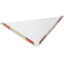 Driehoekige wandplank met plakstrips